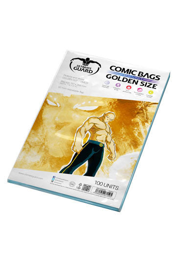 Ultimate Guard Comic Bags Resealable Golden Size (100)
