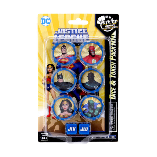 DC Comics HeroClix: Justice League Unlimited Dice and Token Pack