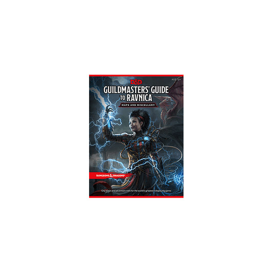 WIZARDS OF THE COAST DUNGEONS & DRAGONS 5TH EDITION: GUILDMASTER'S GUIDE TO RAVNICA MAPS AND MISCELLANY