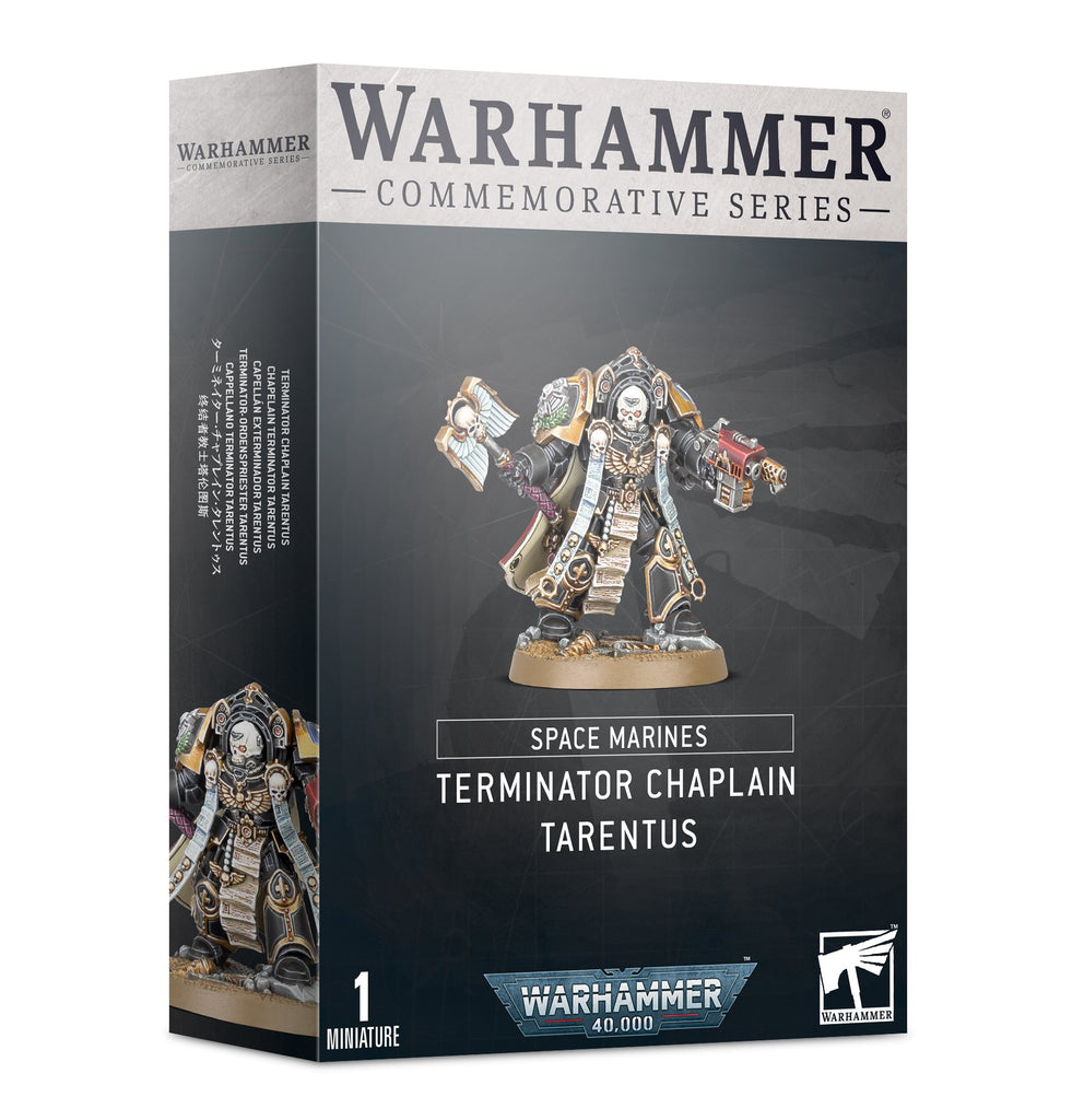 Warhammer Commemorative series: Terminator Chaplain Tarentus