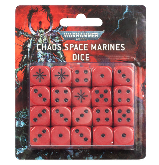 Chaos Space Marines - Dice Set
