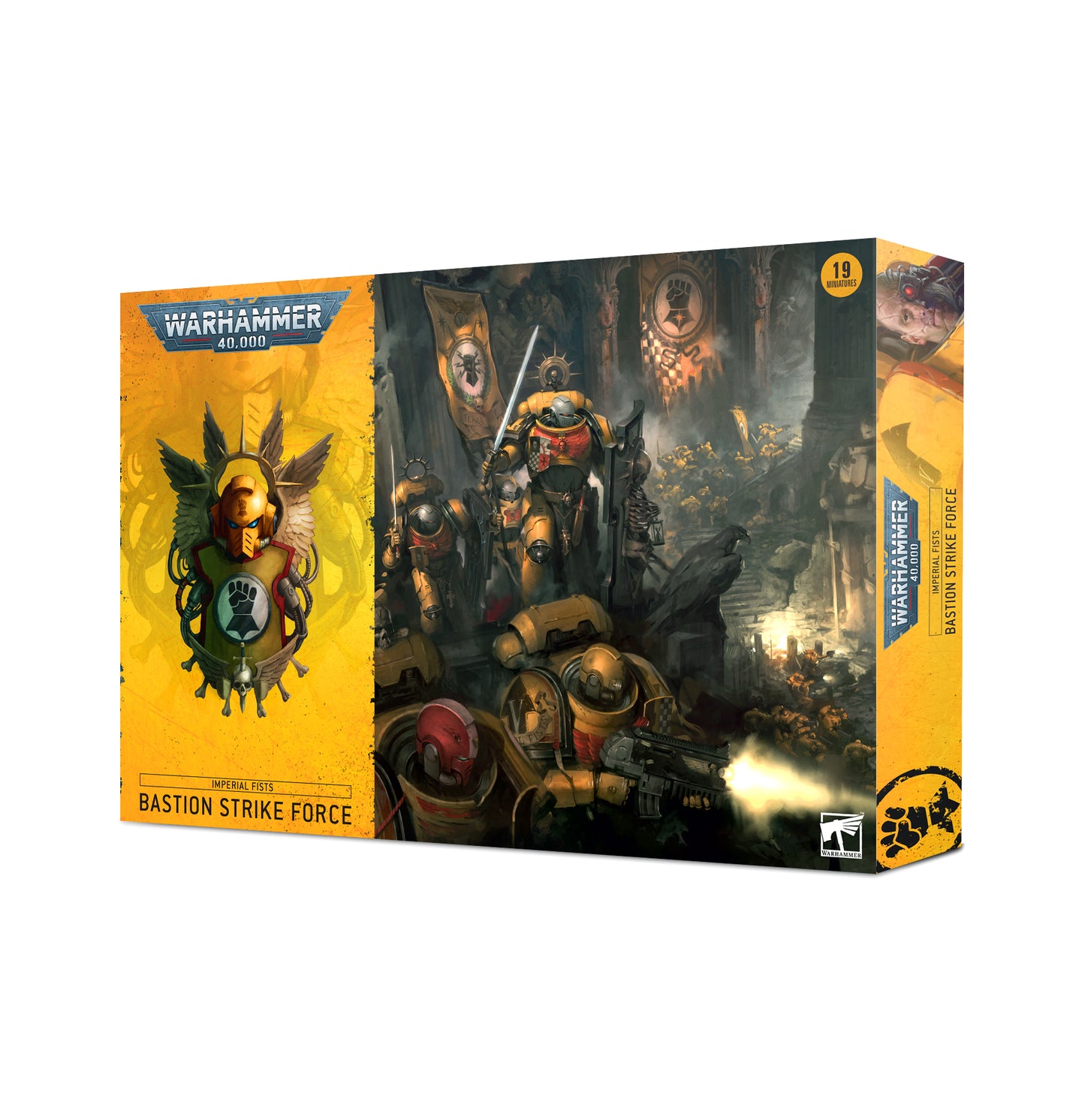 WARHAMMER 40K: IMPERIAL FISTS - BASTION STRIKE FORCE