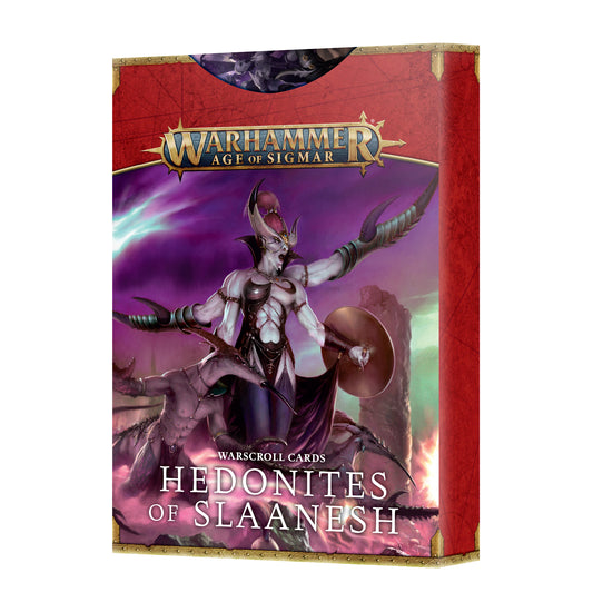 Warscroll Cards - Hedonites of Slaanesh