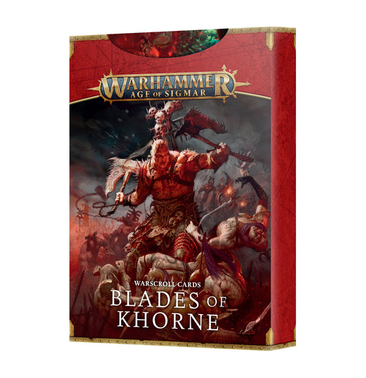 Warscroll Cards - Blades of Khorne