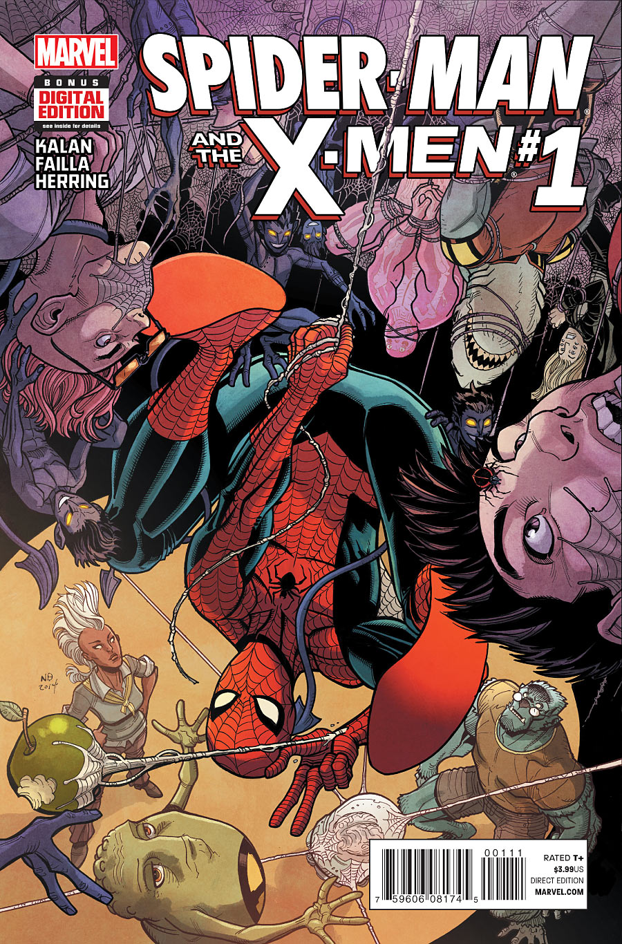 SPIDER-MAN AND THE X-MEN #1