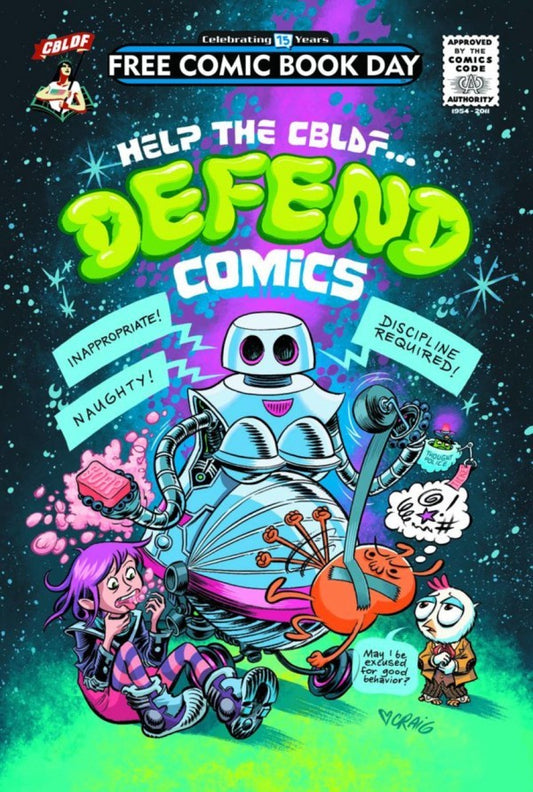 FCBD 2016 DEFEND COMICS