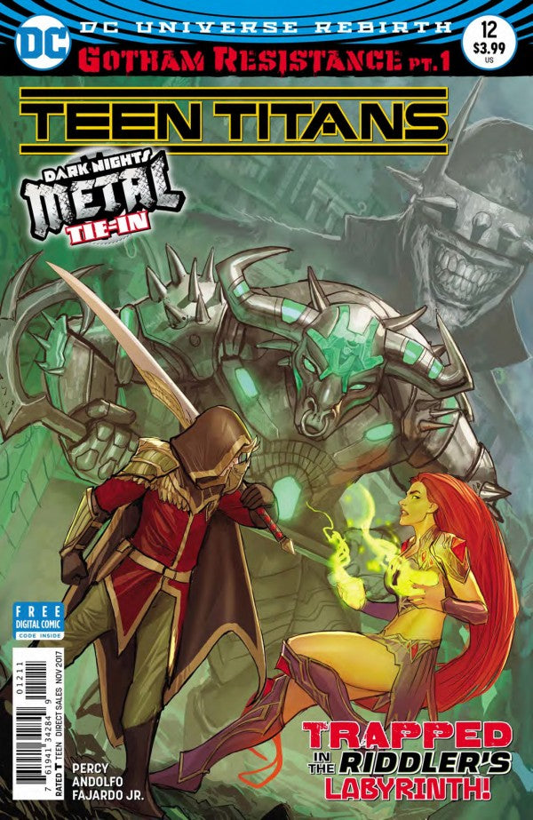 TEEN TITANS #12 DARK NIGHTS METAL