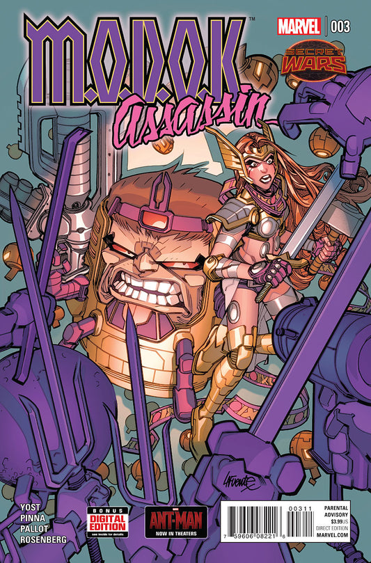 MODOK ASSASSIN #3 SECRET WARS