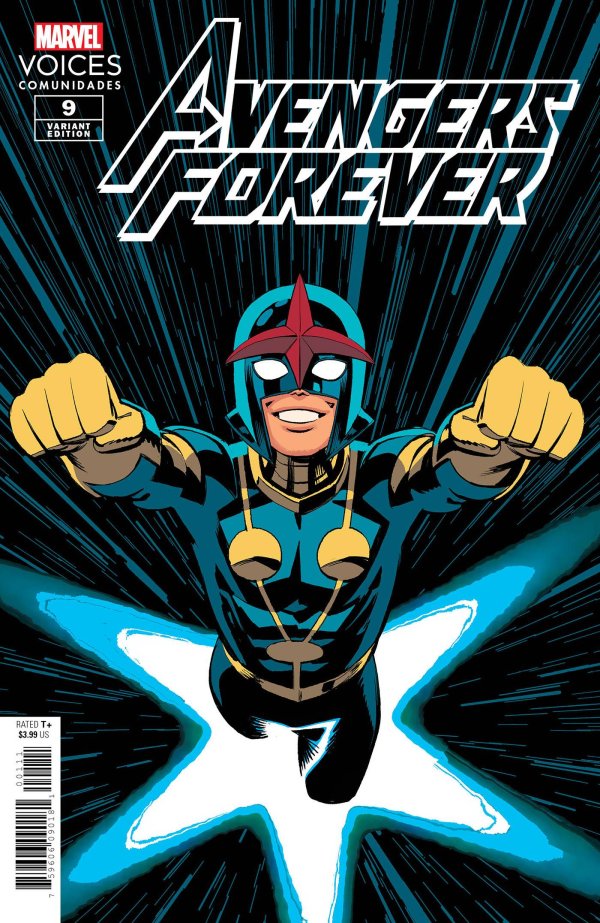 AVENGERS FOREVER #9 MARVEL VOICES VAR