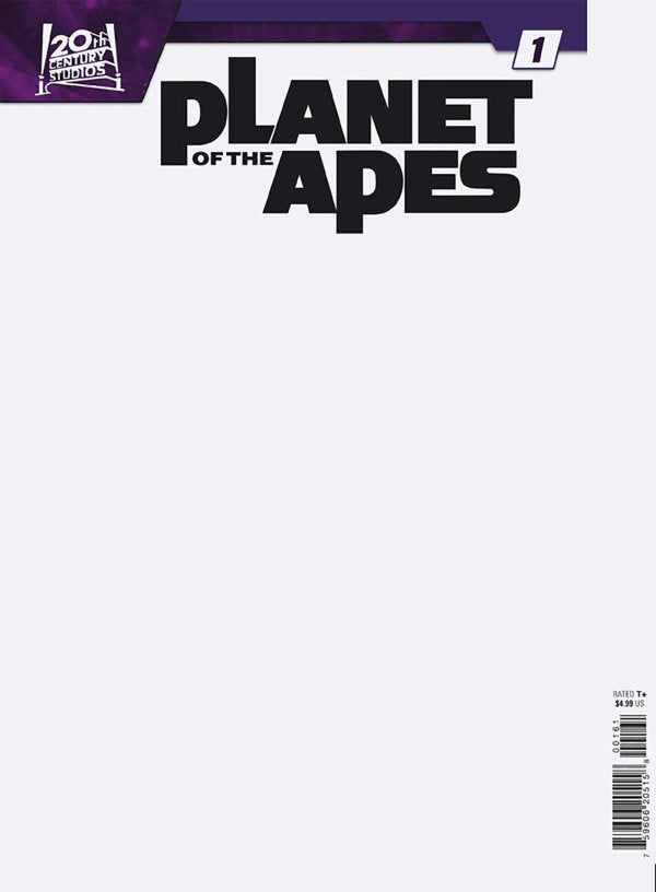 PLANET OF THE APES #1 BLANK VAR