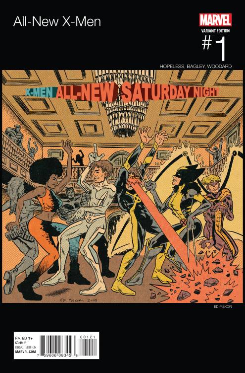 All-New X-Men #1 Piskor Hip Hop Variant