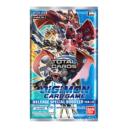Digimon Card Game: Release Special Booster Ver.1.5 Packs
