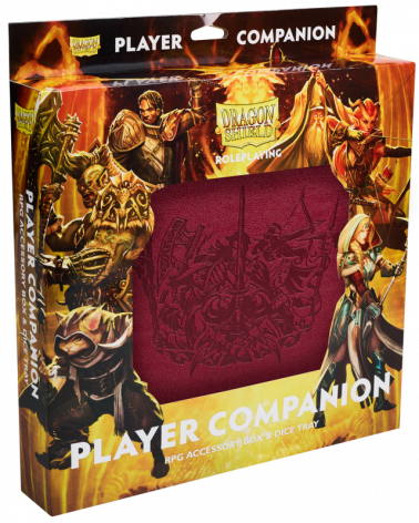 Dragon Shield Player Companion - Blood Red