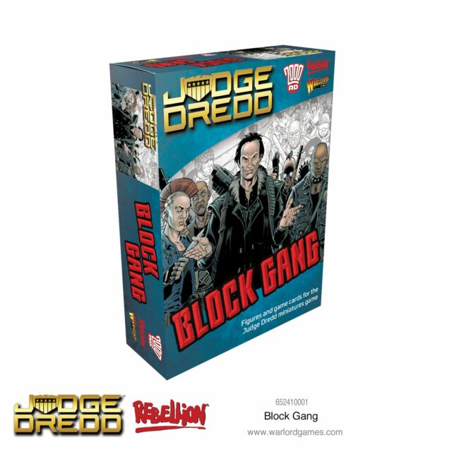 Judge Dredd Miniatures Game - Block Gang