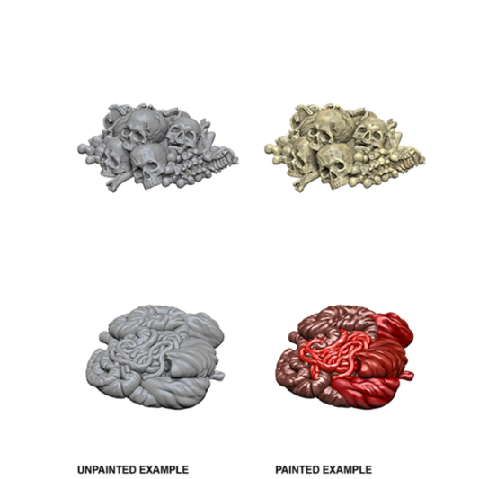 Pile of Bones & Entrails : WizKids Deep Cuts Miniatures
