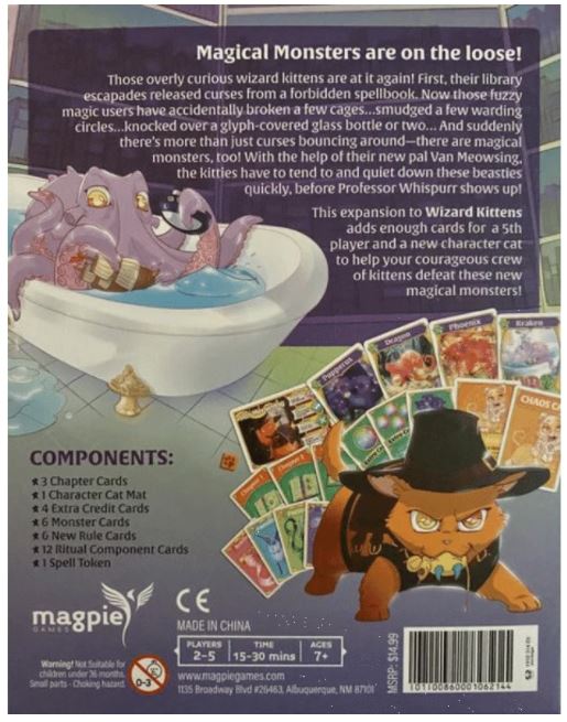 Wizard Kittens Magical Monsters Expansion